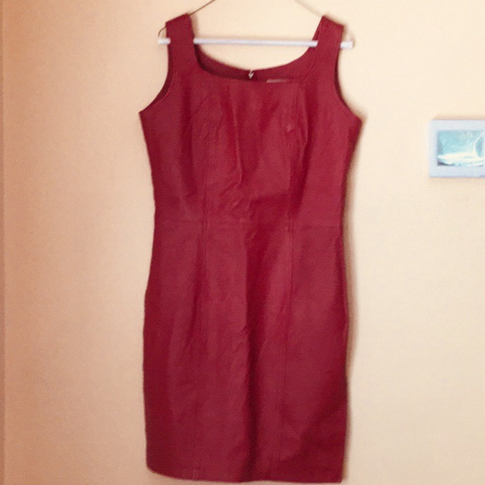 A.M.I. Leather Jumper